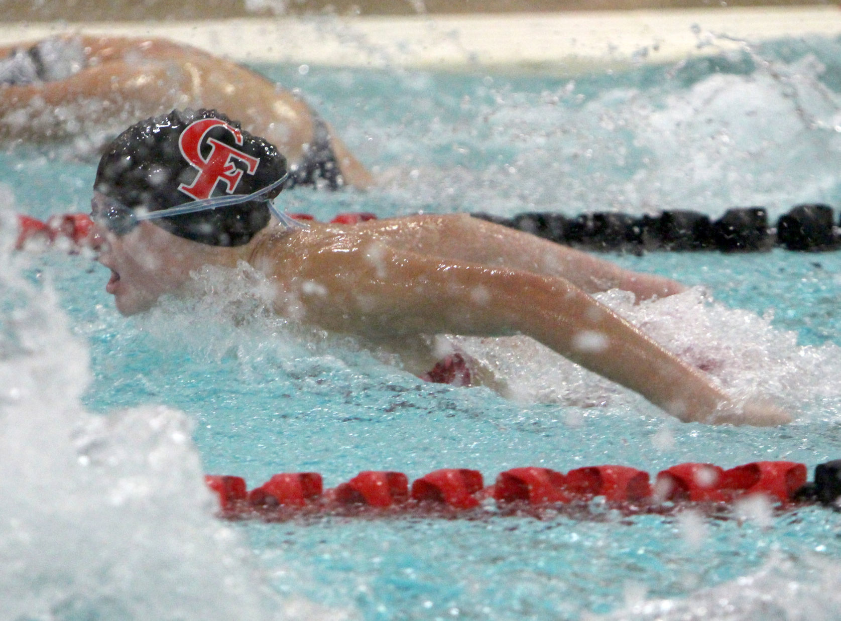 Hudson at Chi-Hi girls swimming 9-10-19